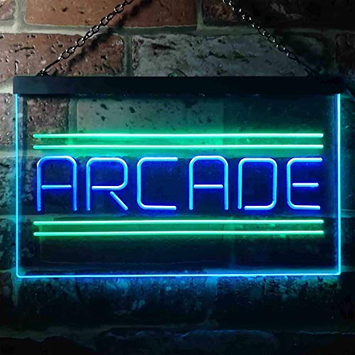 Arcade Dual LED Neon Light Sign